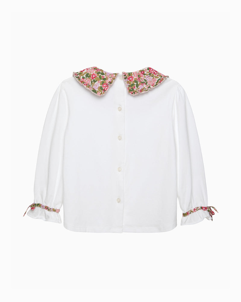 Lily Rose Blouse Pie Crust Jersey Blouse in Hedgerow