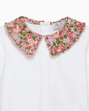 Lily Rose Blouse Pie Crust Jersey Blouse in Hedgerow