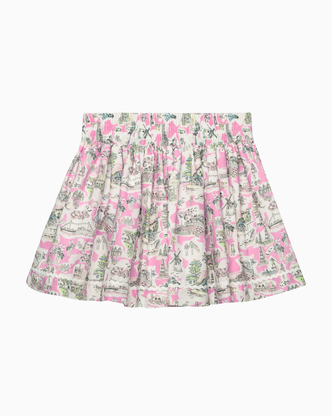 Lily Rose Skirt Holiday Scenes Skirt