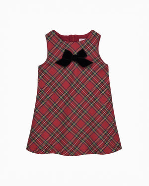 Confiture Dress Isla Tartan Pinafore