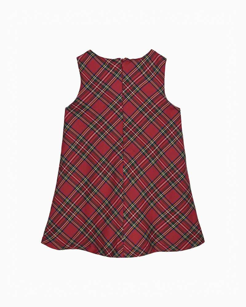 Confiture Dress Isla Tartan Pinafore