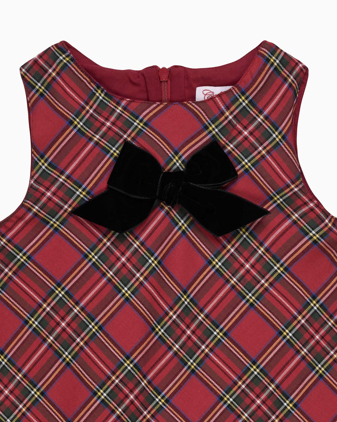 Confiture Dress Isla Tartan Pinafore
