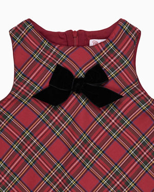 Confiture Dress Isla Tartan Pinafore