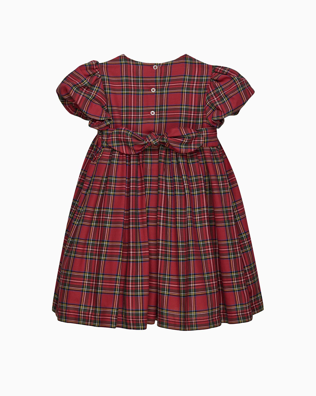 Lily Rose Dress Isla Tartan Smocked Party Dress