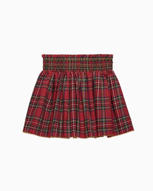 Confiture Skirt Isla Tartan Smocked Skirt