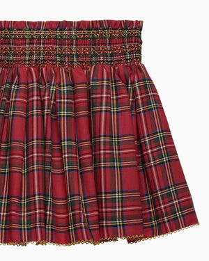 Confiture Skirt Isla Tartan Smocked Skirt