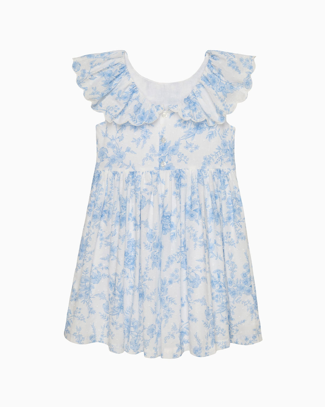 Confiture Dress Kate Plumeti Scalloped Dress