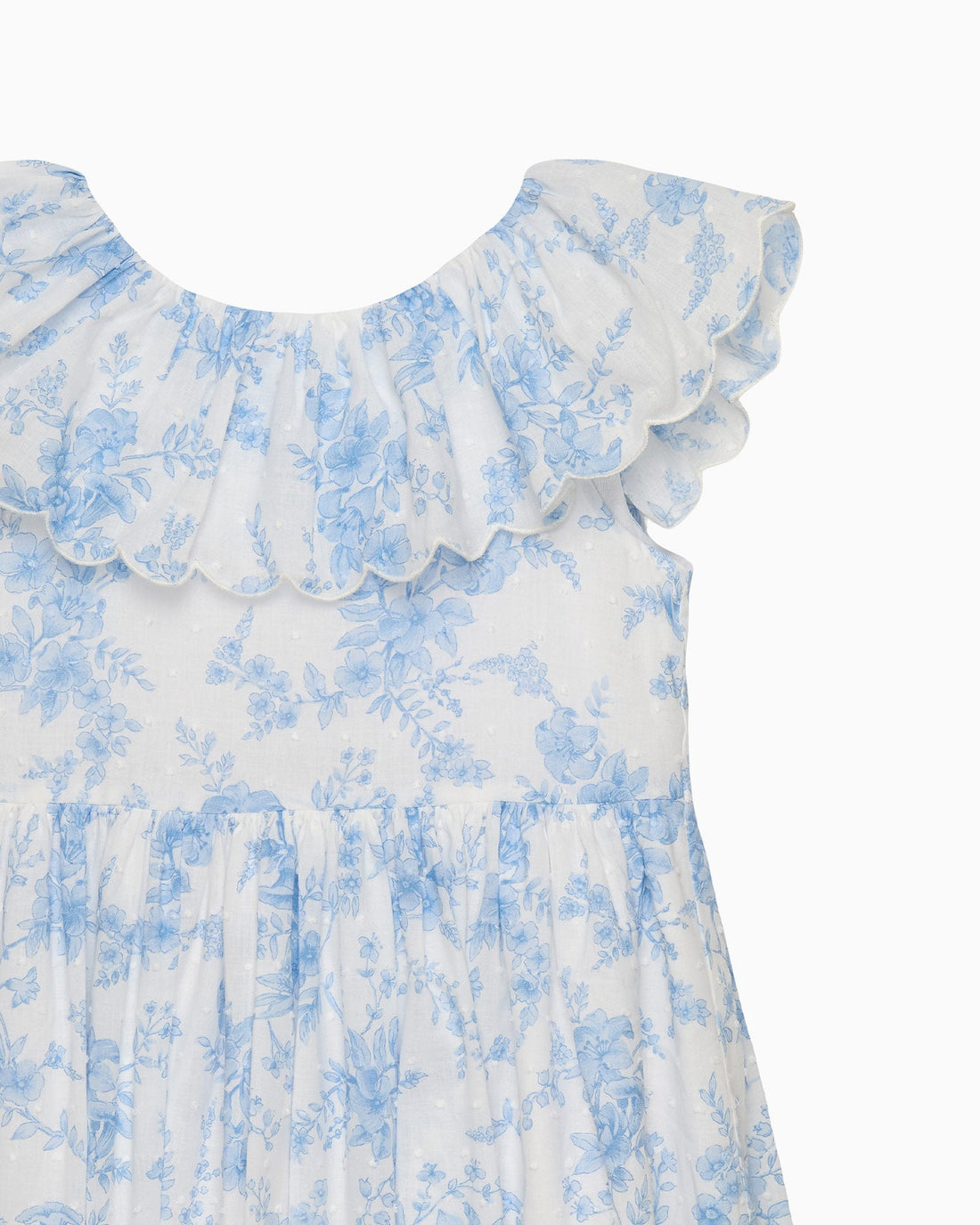 Confiture Dress Kate Plumeti Scalloped Dress