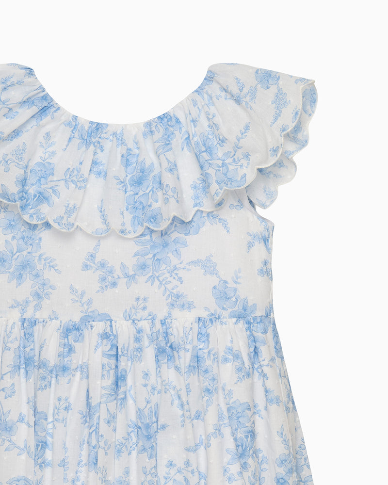 Confiture Dress Kate Plumeti Scalloped Dress