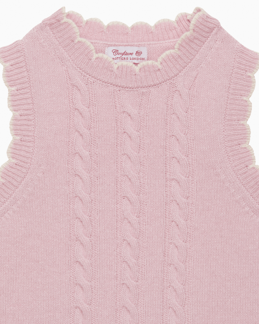 Confiture Tank Knitted Tank Top in Pink