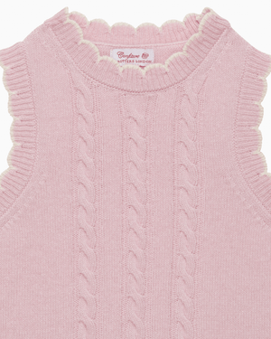 Confiture Tank Knitted Tank Top in Pink