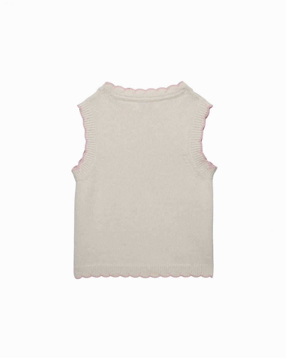 Confiture Tank Knitted Tank Top in Ecru