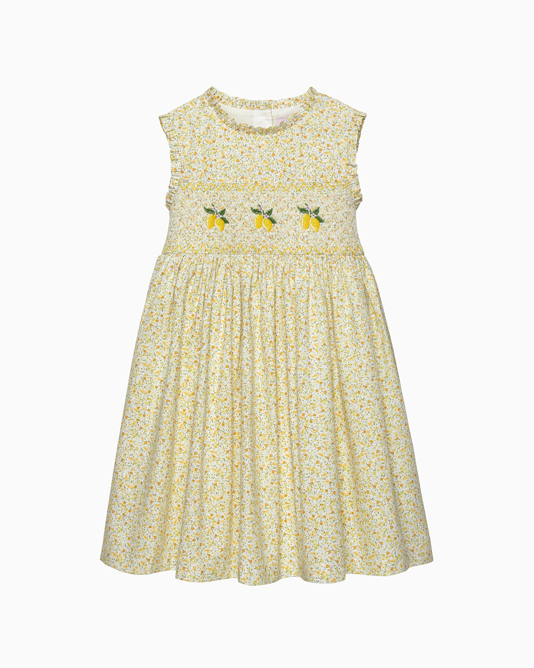 Confiture Dress Lemon Smocked Dress
