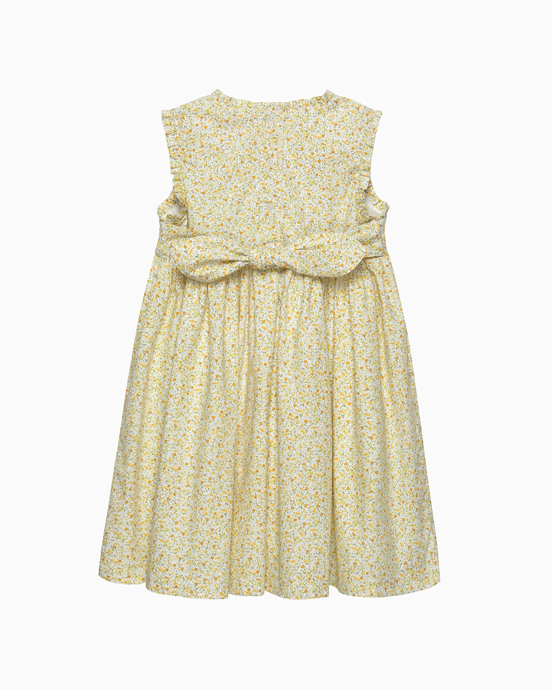Confiture Dress Lemon Smocked Dress