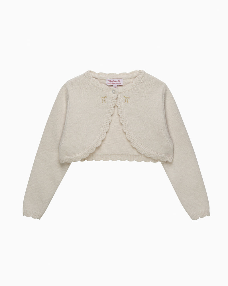 Confiture Cardigan Maria Embroidered Bolero Cardigan