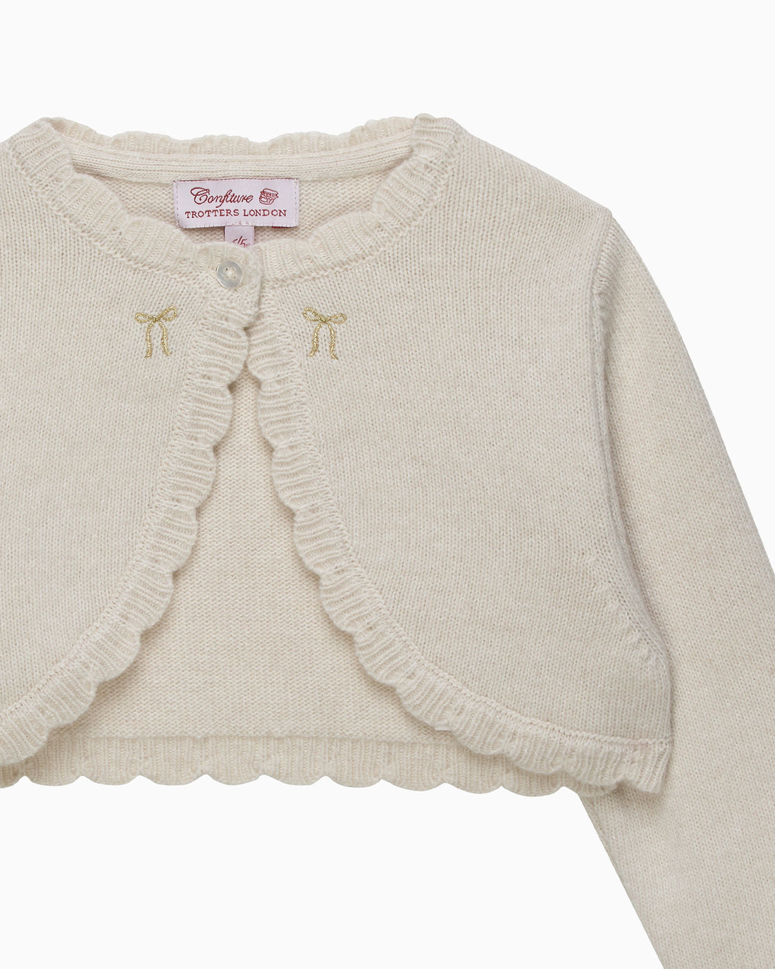 Confiture Cardigan Maria Embroidered Bolero Cardigan