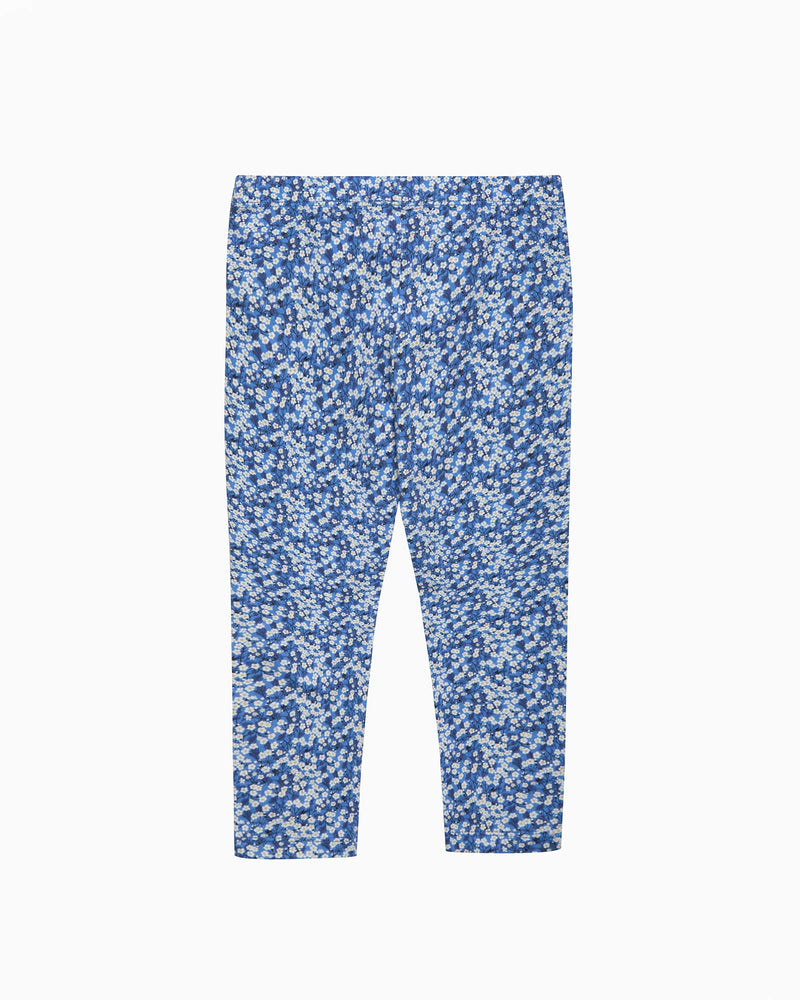 Lily Rose Leggings Mitsi Leggings in Blue Floral