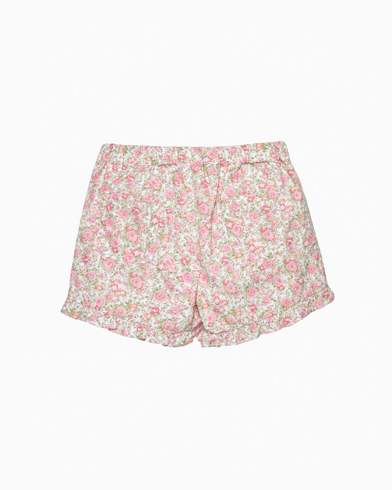Confiture Shorts Rosie Floral Shorts in Peach Rose Floral