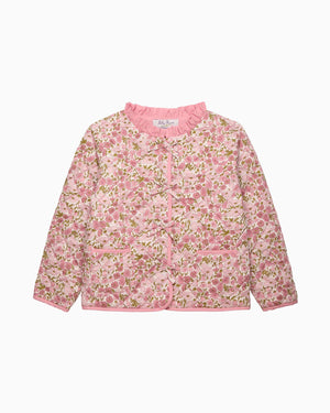 Lily Rose Jacket Quilted Jacket in Poppy & Daisy