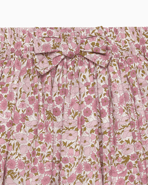 Lily Rose Skirt Bow Skirt in Poppy & Daisy