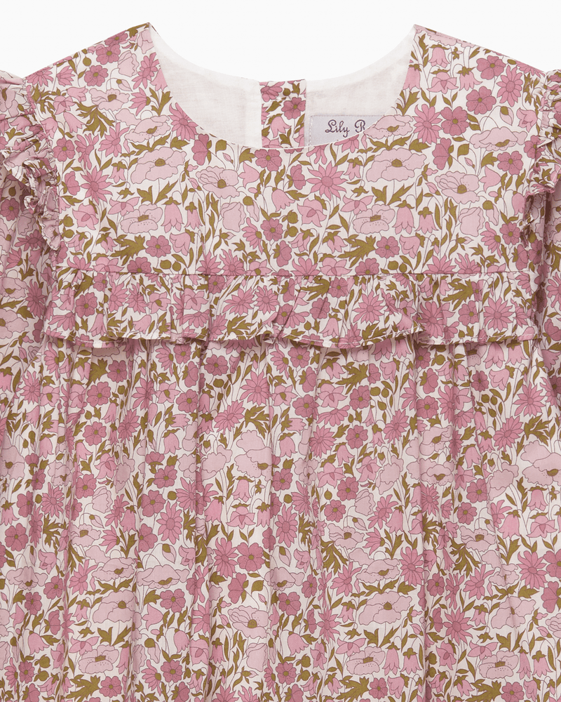 Lily Rose Dress Poppy & Daisy Ruffle Dress