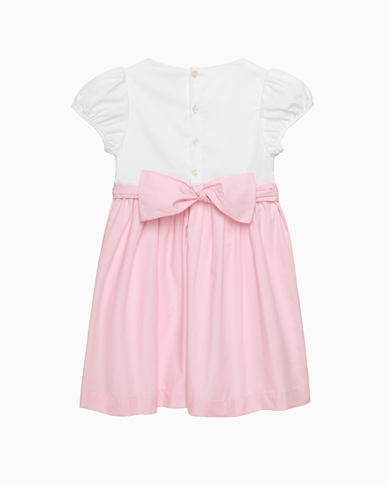 Lily Rose Dress Rose Hand Smocked Dress in Pink