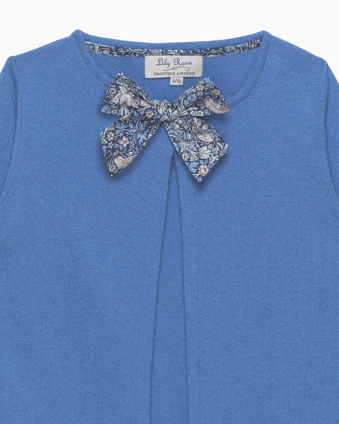 Lily Rose Cardigan Bow Cardigan in Strawberry Thief