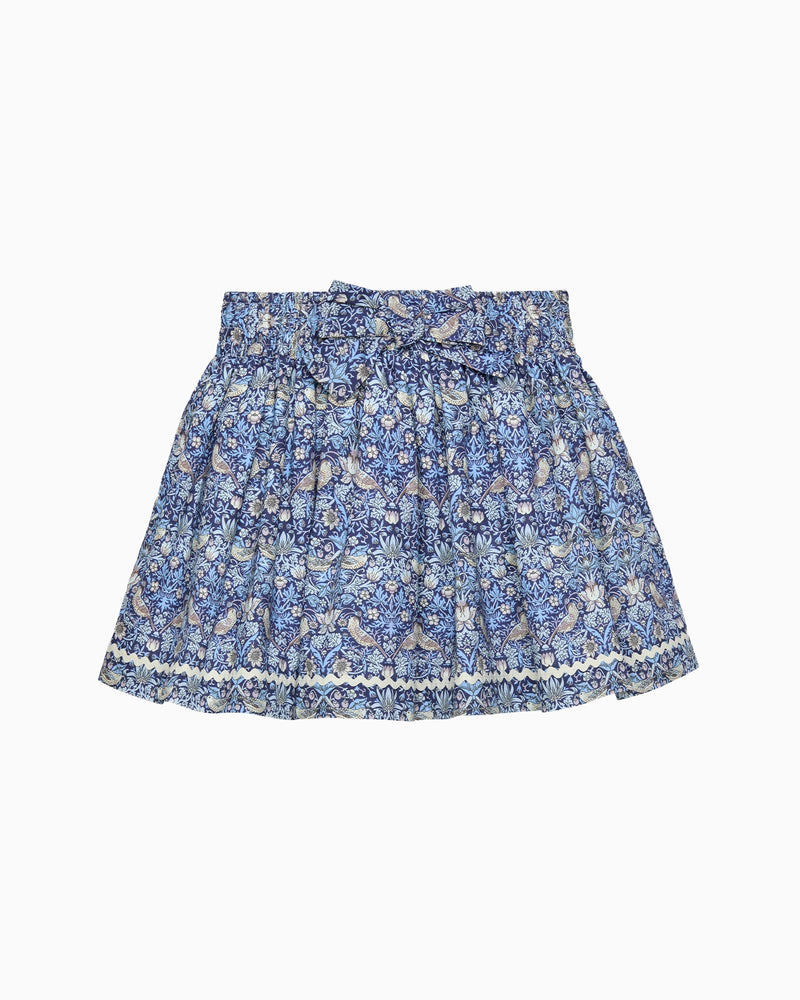 Lily Rose Skirt Bow Skirt in Strawberry Thief