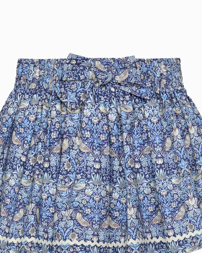 Lily Rose Skirt Bow Skirt in Strawberry Thief
