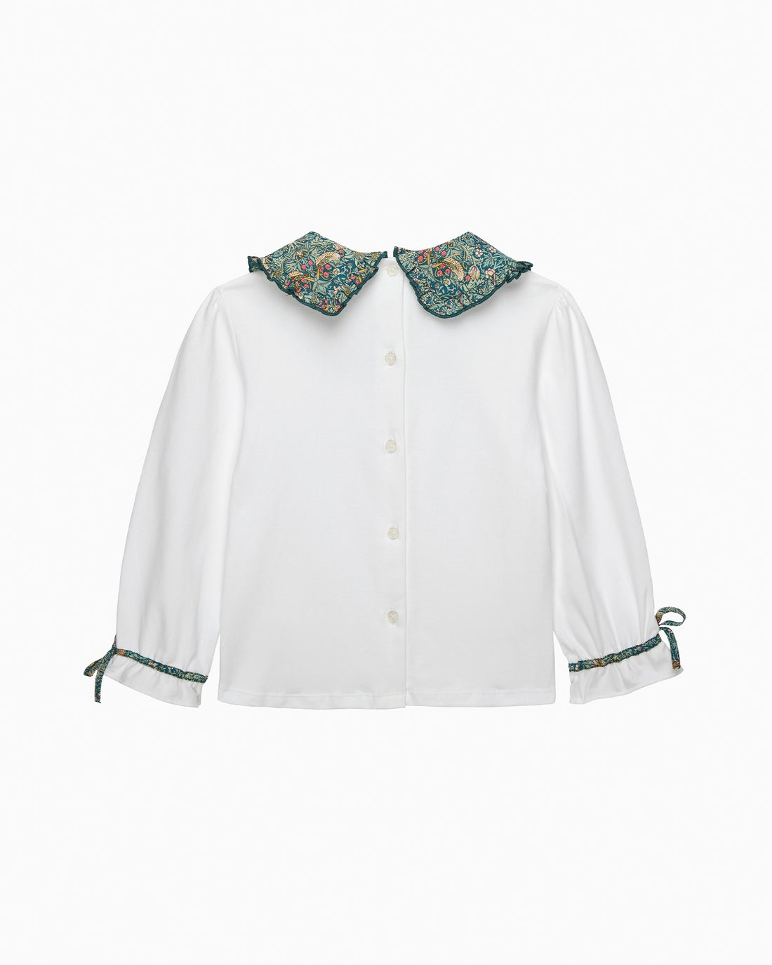 Lily Rose Top Pie Crust Jersey Top in Strawberry Thief