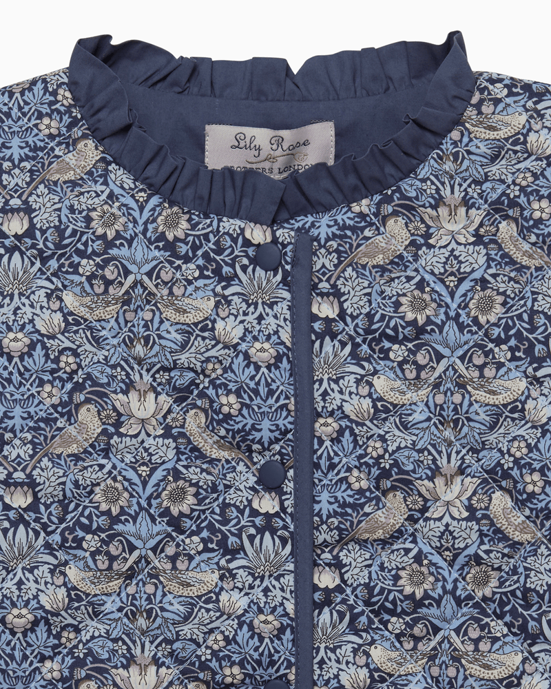Lily Rose Jacket Quilted Jacket in Strawberry Thief