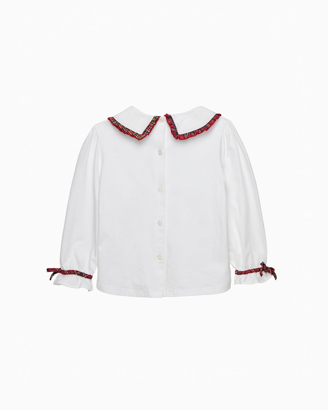 Confiture Blouse Tartan Pie Crust Jersey Blouse