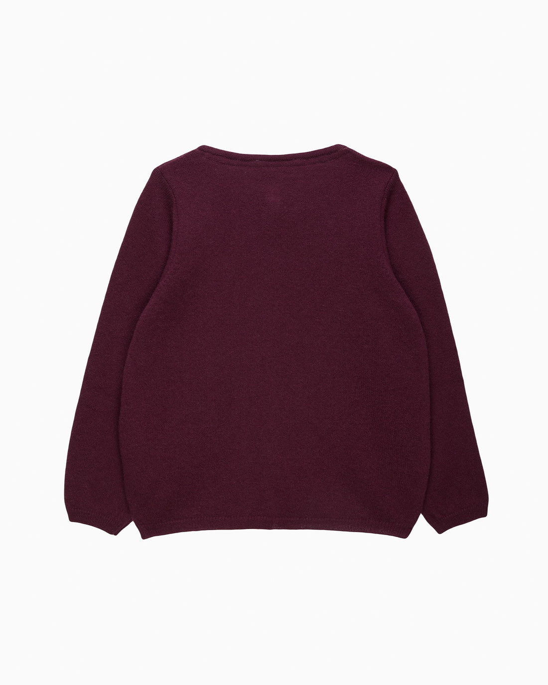 Confiture Cardigan Velvet Big Bow Cardigan in Claret