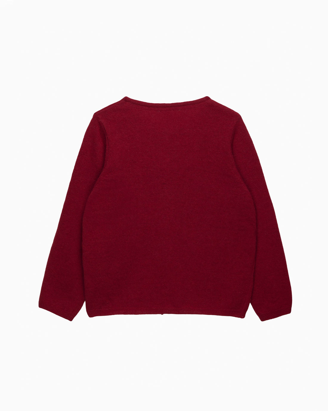 Confiture Cardigan Velvet Bow Cardigan in Red