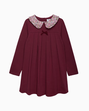 Lily Rose Dress Violet Jersey Dress in Chive