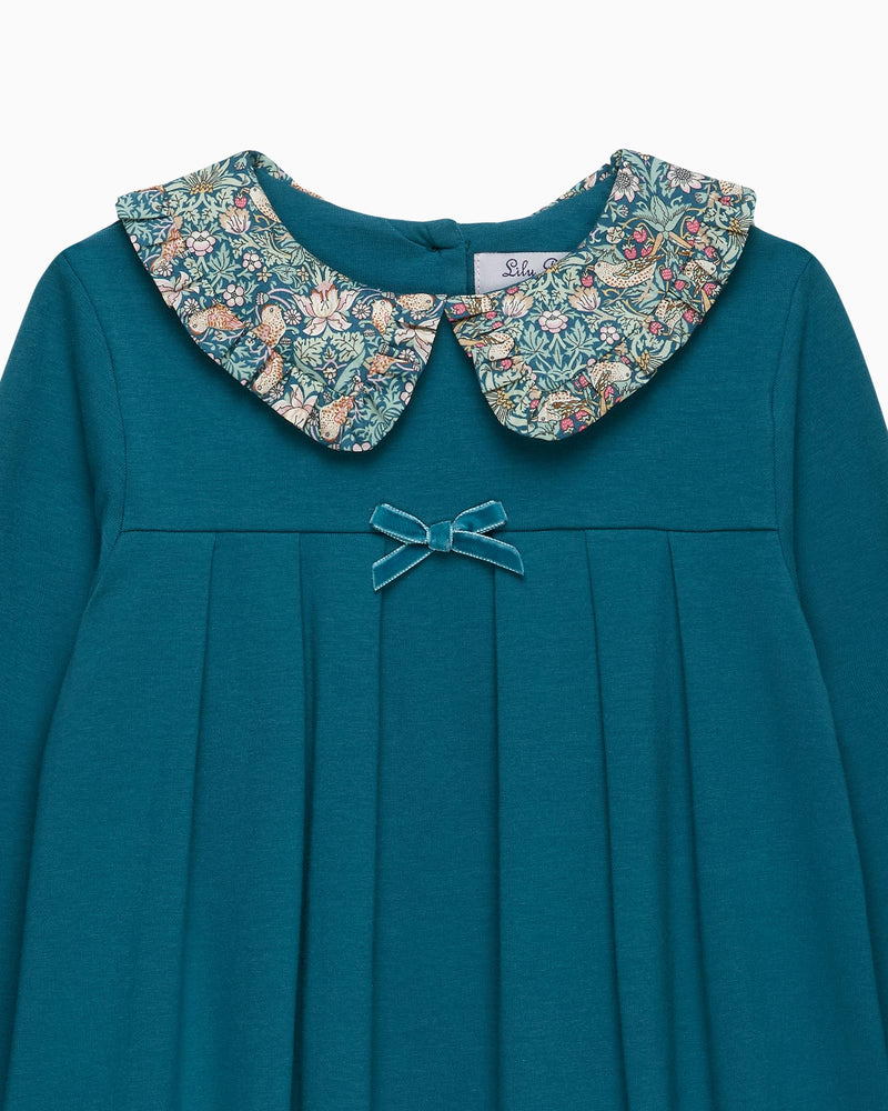Lily Rose Dress Violet Strawberry Thief Jersery Dress