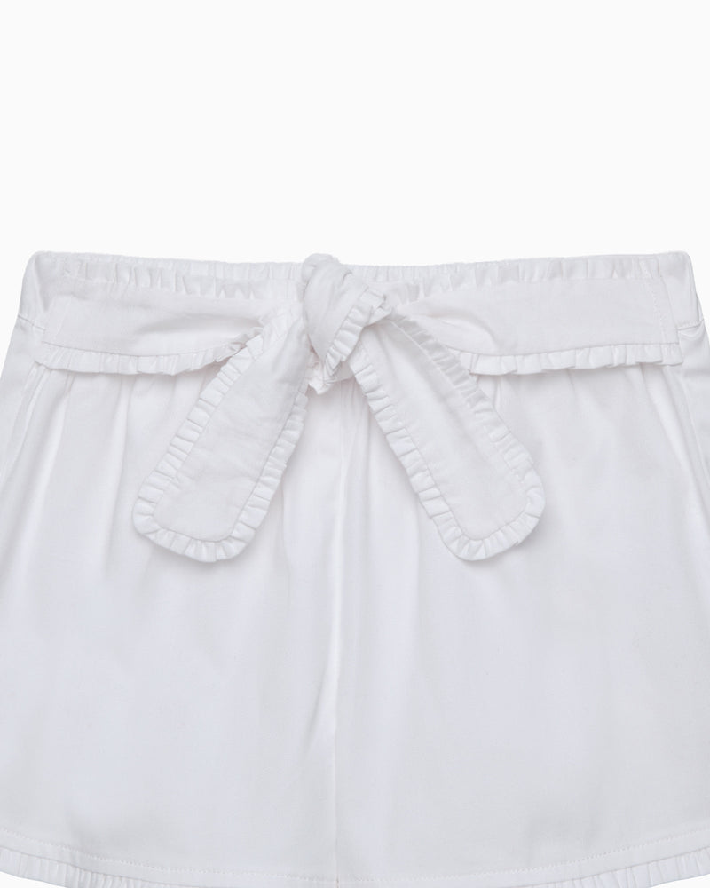 Confiture Shorts White Twill Shorts