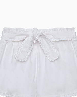 Confiture Shorts White Twill Shorts