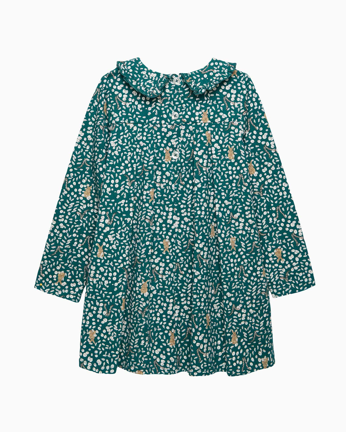 Confiture Dress Woodland Bunny Dress in Forest