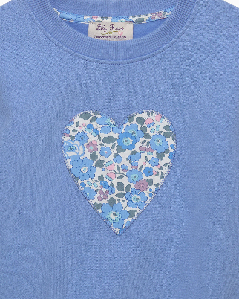 Lily Rose Sweatshirt Betsy Heart Sweatshirt