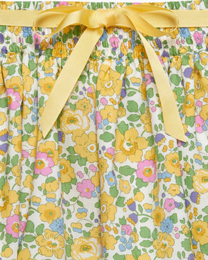 Lily Rose Skirts Ribbon Skirt in Yellow Betsy