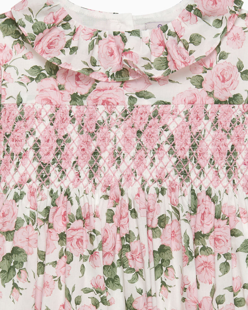 Lily Rose Dress Carline Rose Smocked Dress