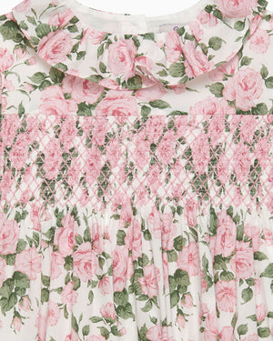 Lily Rose Dress Carline Rose Smocked Dress