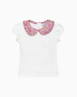 Lily Rose Top Pie Crust Jersey Top in Emma & Georgina