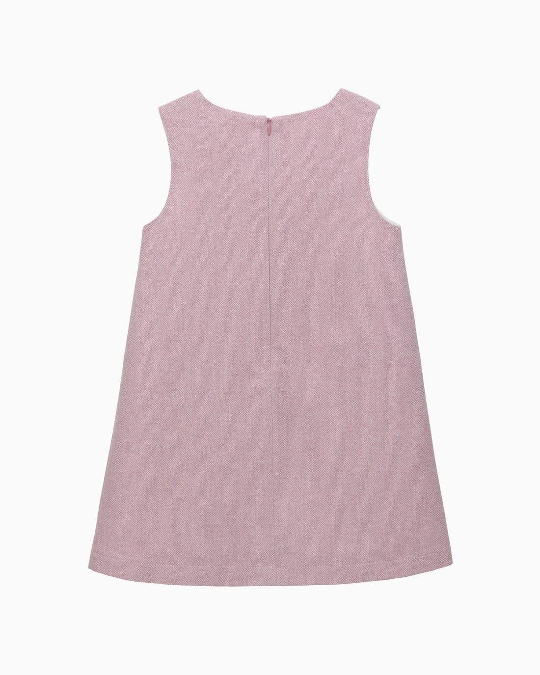 Confiture Dress Georgina Bow Dress in Pink Herringbone