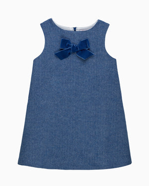 Confiture Dress Georgina Bow Dress in Blue