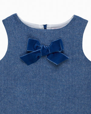 Confiture Dress Georgina Bow Dress in Blue