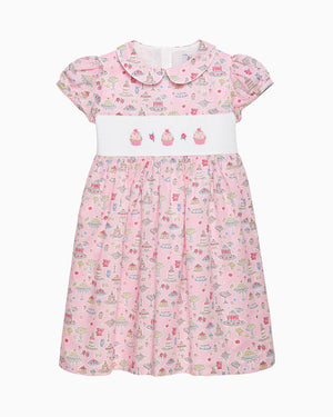 Lily Rose Dress High Tea Smocked Dress