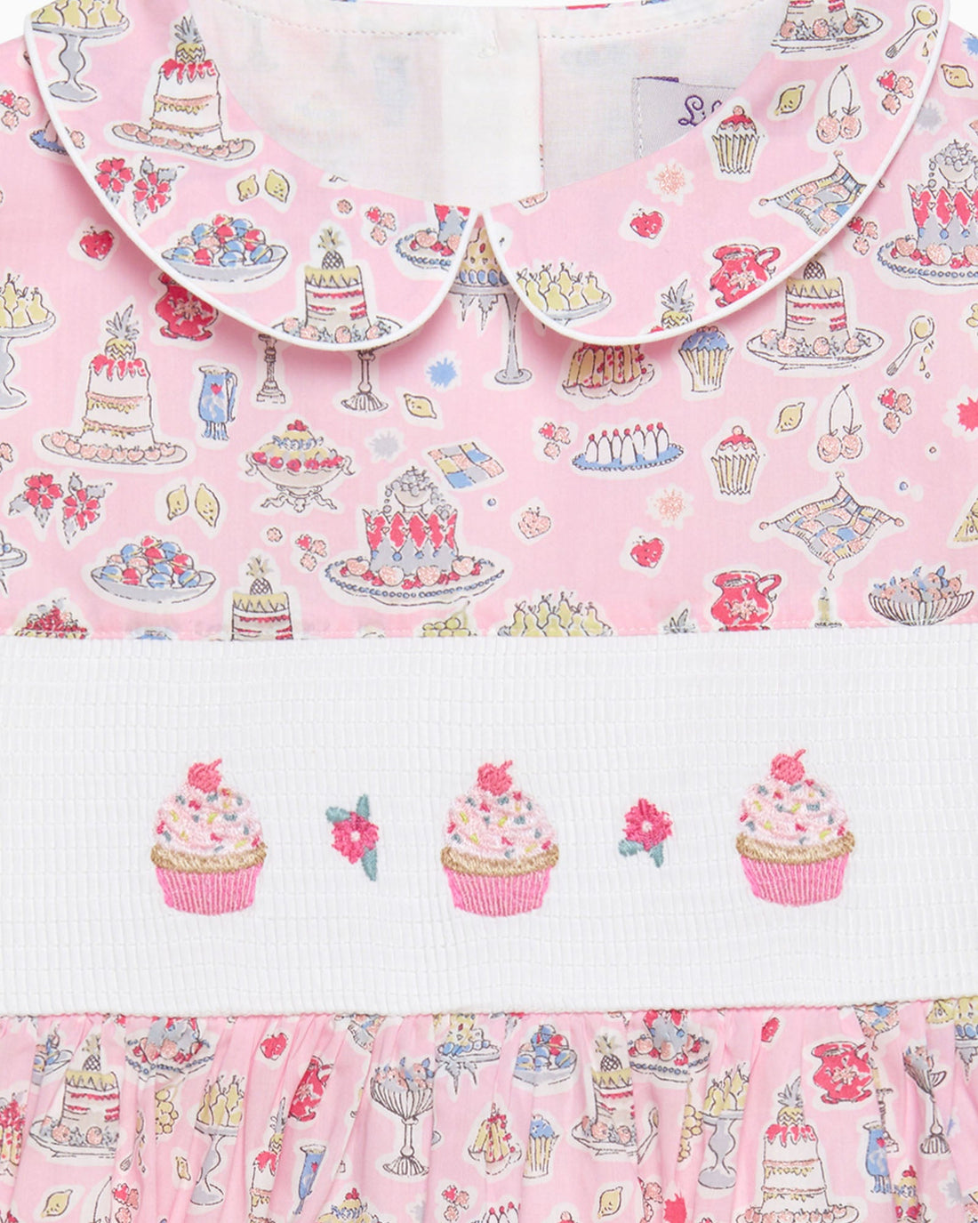 Lily Rose Dress High Tea Smocked Dress