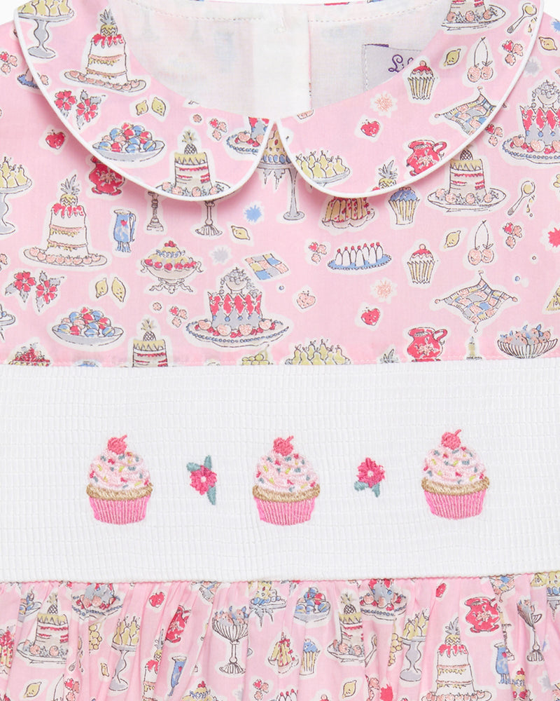 Lily Rose Dress High Tea Smocked Dress